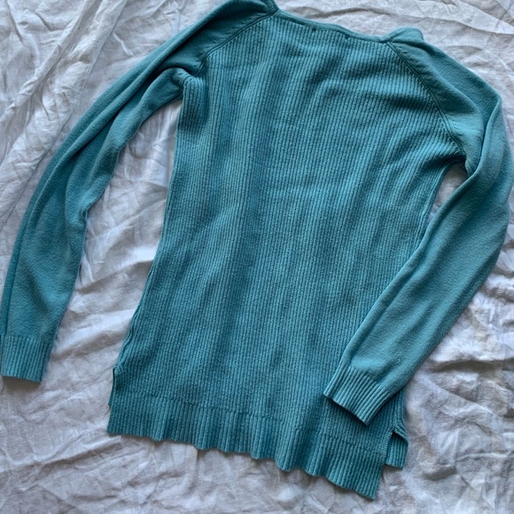 Cyrus super cute cable knit light blue sweater NWOT size XS - Picture 6 of 10